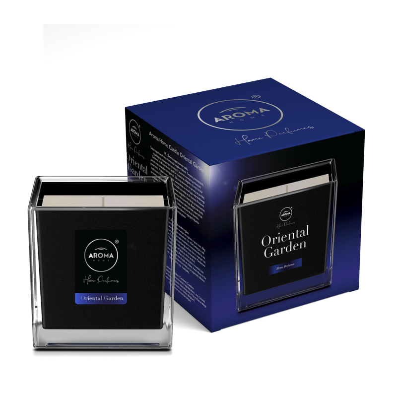 ORIENTAL GARDEN Świeca zapachowa AROMA Home Black