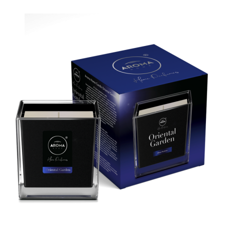 ORIENTAL GARDEN Świeca zapachowa AROMA Home Black