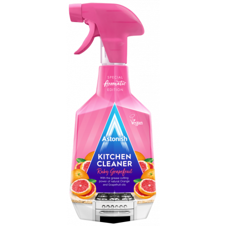 ASTONISH PINK RUBY Spray do kuchni Grejpfrut 750ml