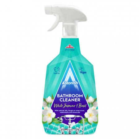 ASTONISH Bathroom spray white JASMINE do łazienek