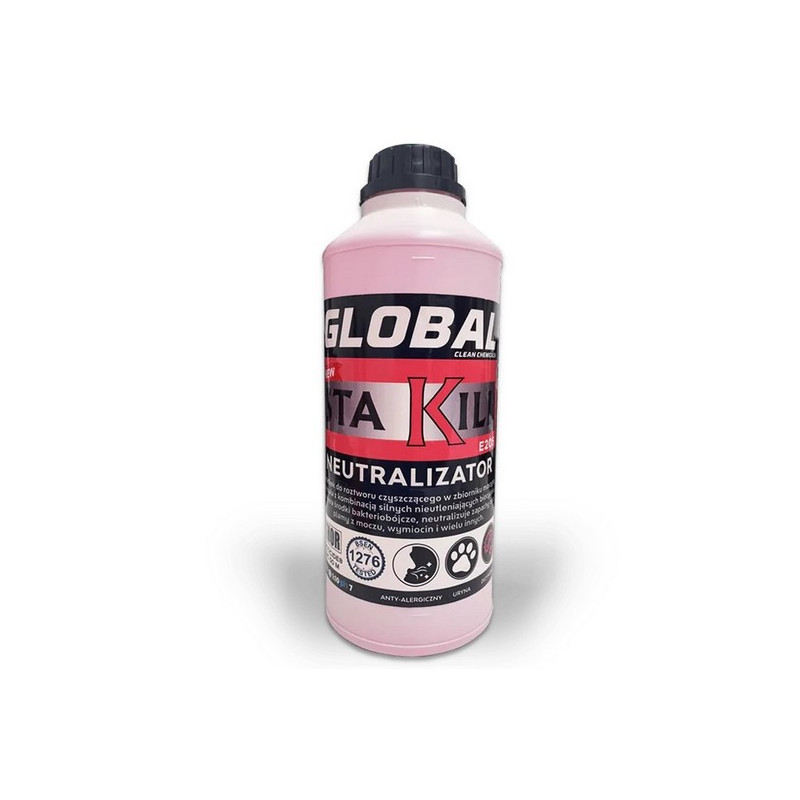 GLOBAL Sta Kill E205 1L Neutralizator zapachu moczu pleśni wymiocin