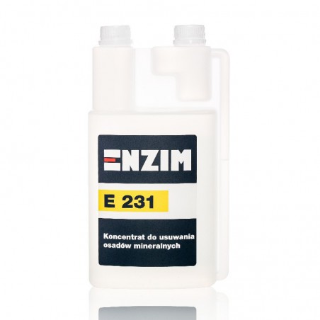 ENZIM E231 Koncentrat do usuwania osadów mineralnych 1L