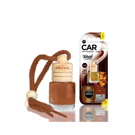 FIRE Zapach samochodowy WOOD zawieszka AROMA Car