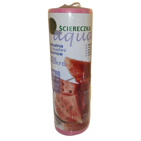 AQUA ściereczki wielorazowe różowe 25 szt.
