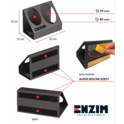 ENZIM ESD02 Stacja dezynfekcyjna na dwa produkty