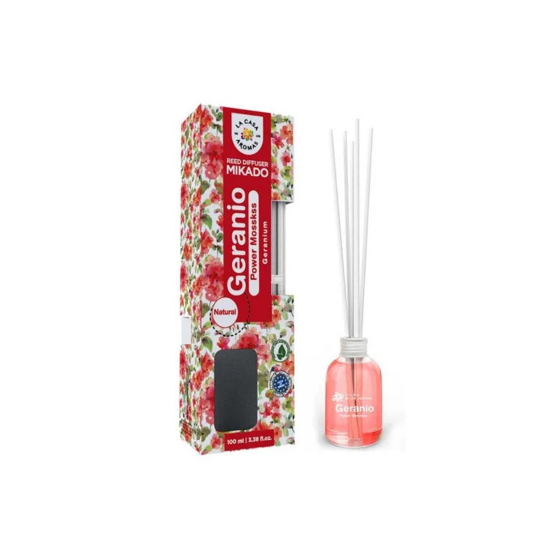 Patyczki zapachowe GERANIUM 100ml LCA Intenso