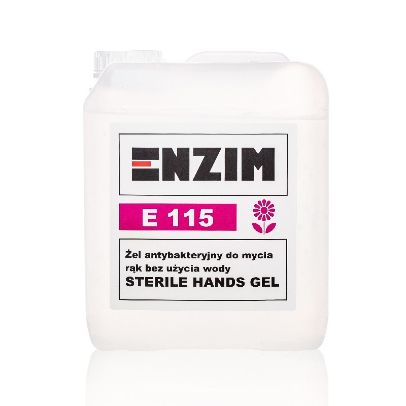 ENZIM E115 Żel antybakteryjny STERIL HANDS GEL 5L