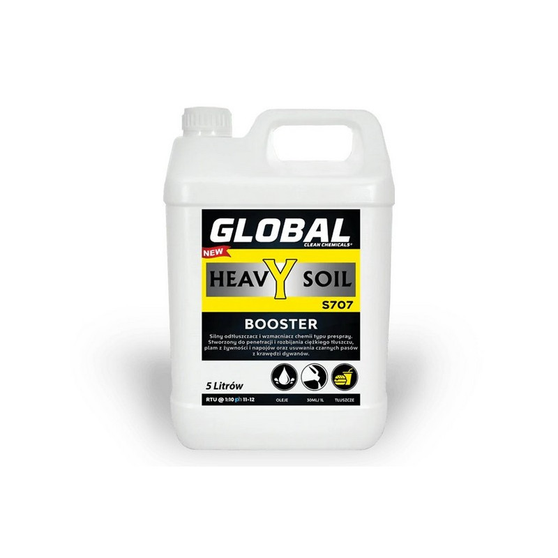 GLOBAL Heavy Soil S707 Booster wzmacniacz chemii 5L