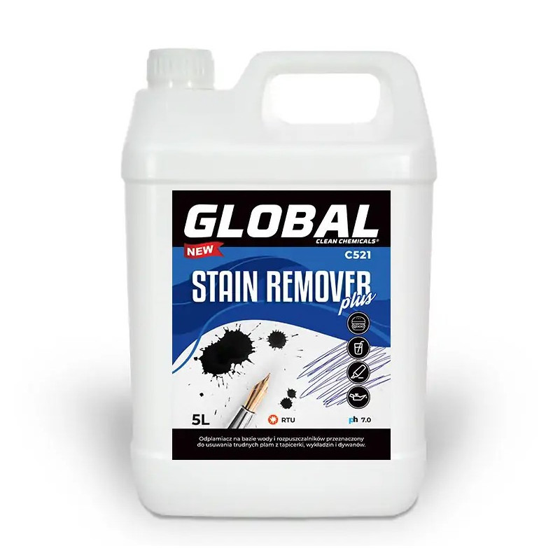 GLOBAL Stain Remover Plus C521 5L –  plamy z tuszu
