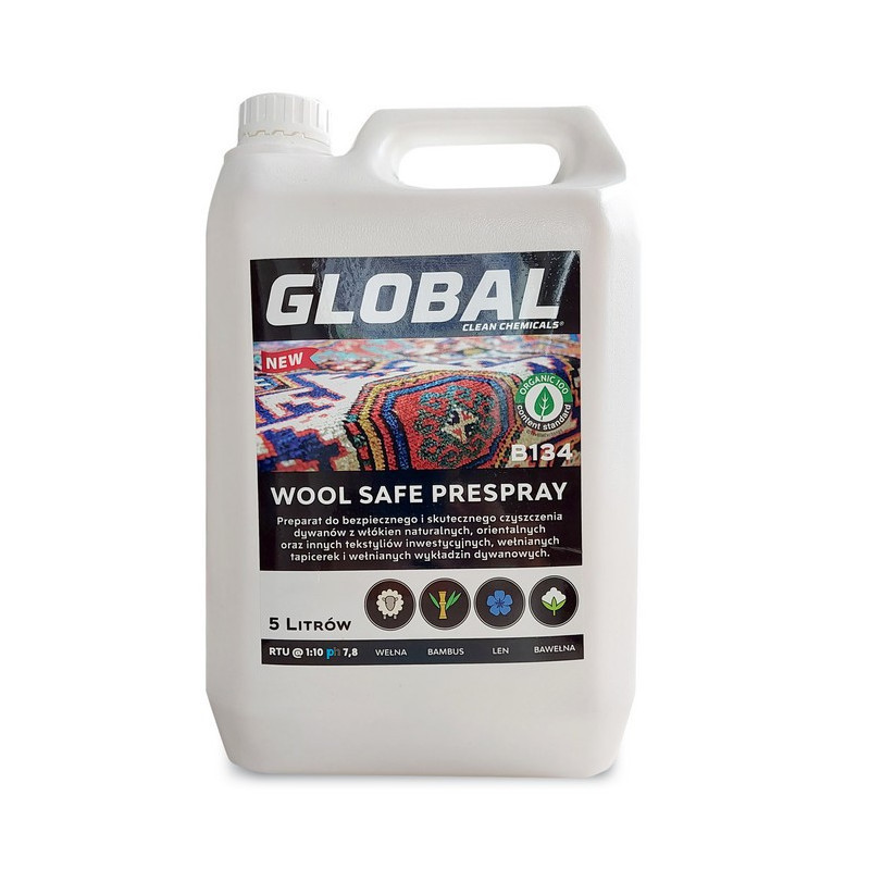 GLOBAL Wool Safe B134 prespray do wełny 5L