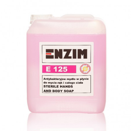 ENZIM E125 Antybakteryjne mydło w płynie 5l