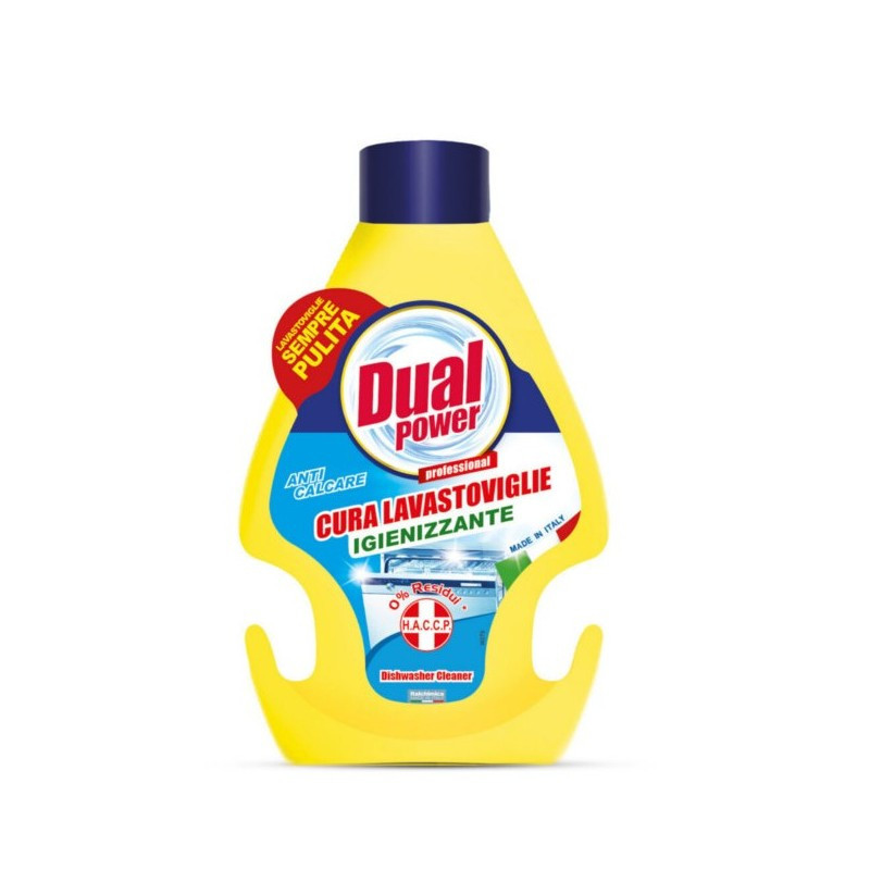 DUAL POWER Płyn do czyszczenia zmywarek, 250 ml