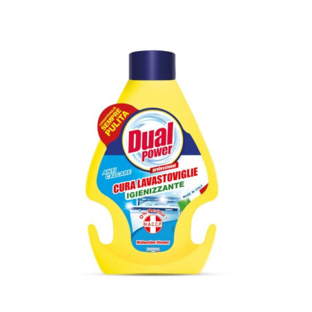 DUAL POWER Płyn do czyszczenia zmywarek, 250 ml