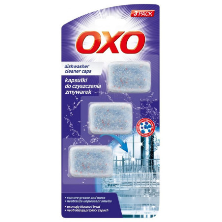 OXO Kapsułki do czyszczenia zmywarki, 3 szt