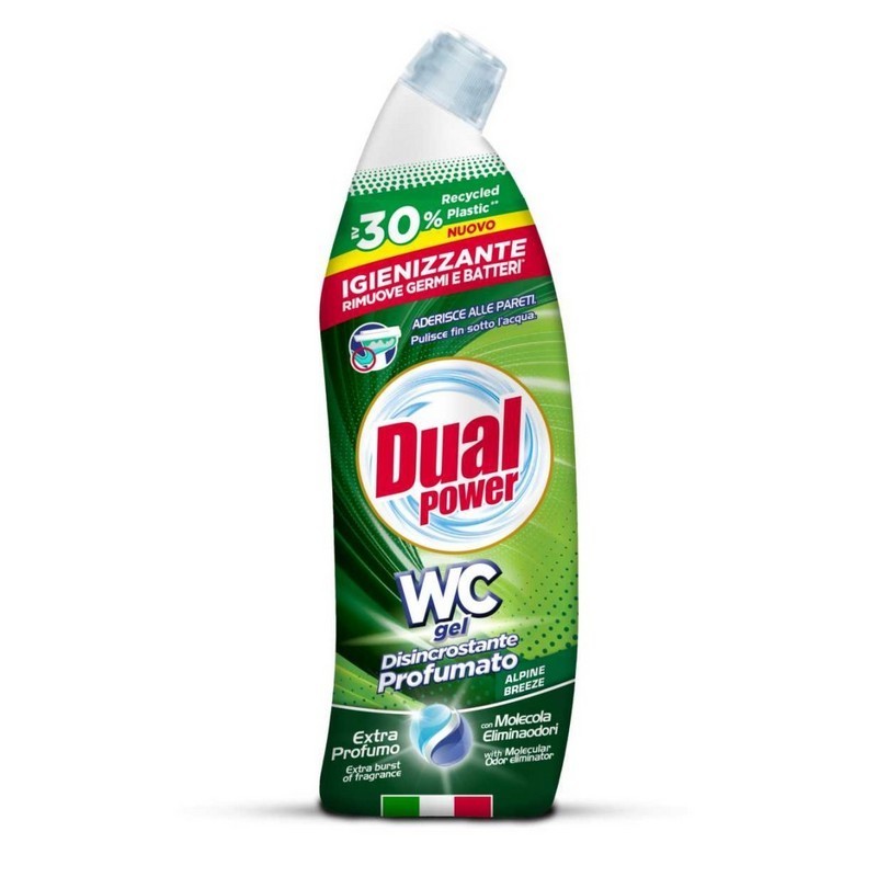 DUAL POWER Odkamieniający żel do WC 700ml