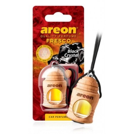 AREON Fresco Wood Zawieszka zapachowa BLACK CRYSTAL