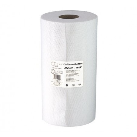 CLEAN-MAX Wielorazowe ściereczki BIAŁE 32cm/44mb