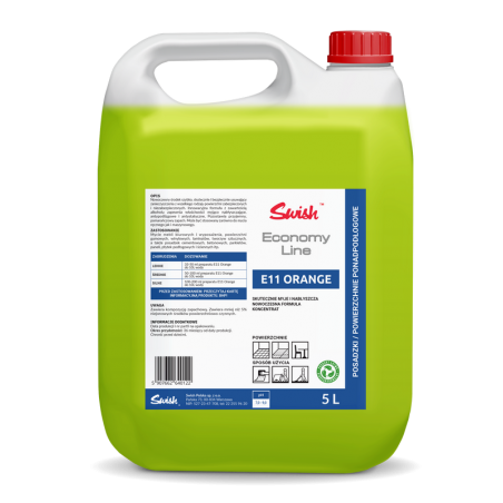 SWISH E11 Orange 5L - pielęgnacja powierzchni