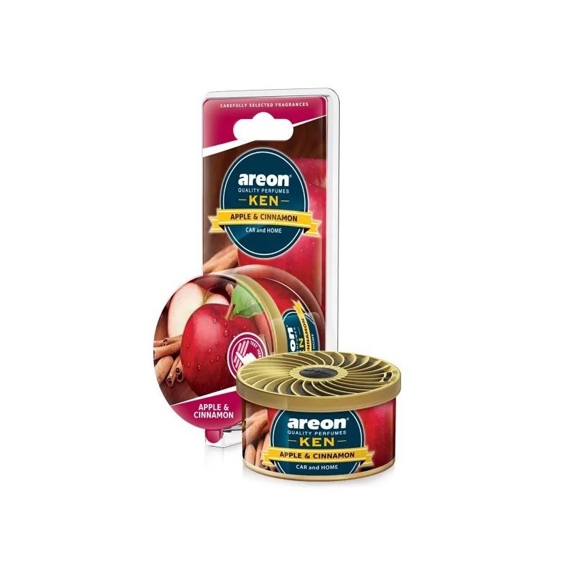 AREON KEN Puszka zapachowa JABŁKO I CYNAMON AKB08