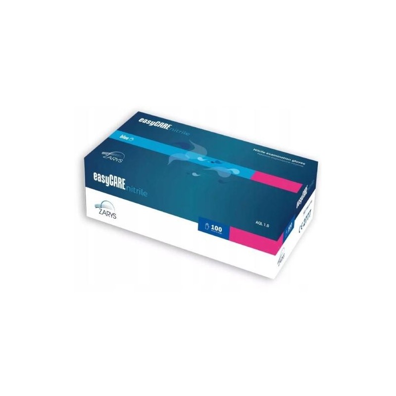 easyCARE nitrile - rękawice nitrylowe bezpudrowe XL