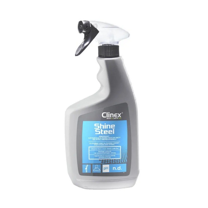 CLINEX Shine Steel 650 ml Czyszczeni i nabłyszczanie