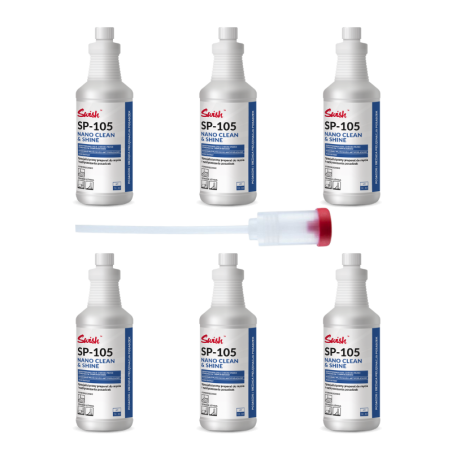 Zestaw SWISH SP-105 1L x6szt plus dozownik