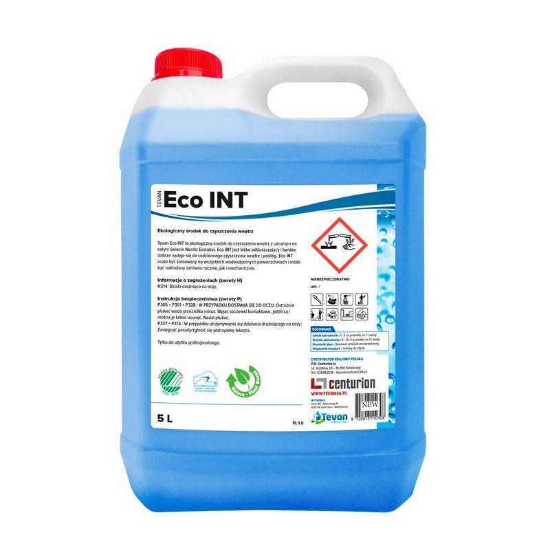 Tevan ECO INT 5 L - ekologiczny koncentrat do czyszczenia wnętrz
