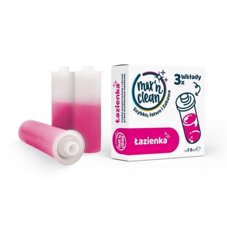 Tevan Mix'n Clean Łazienka zapas 3 szt - różowe kapsułki