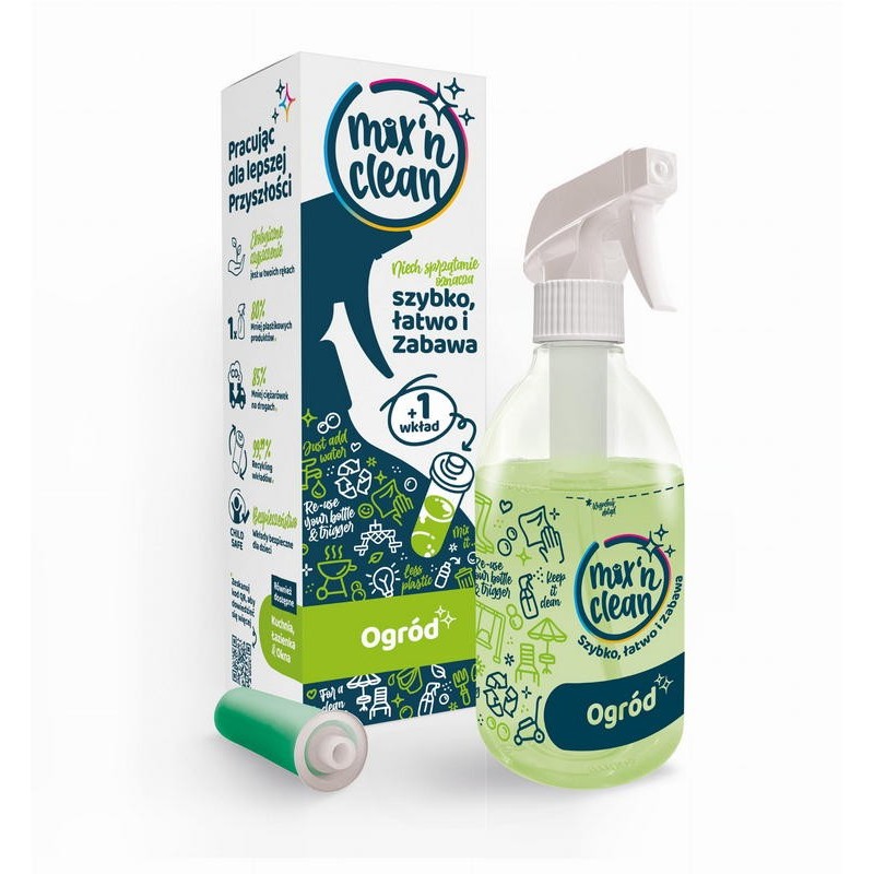 Tevan Mix'n Clean Ogród zestaw startowy butelka + 1 kapsułka