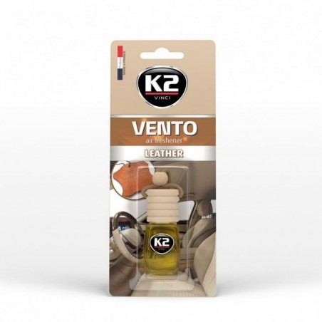 K2 vento SKÓRA Zapach do samochodu 8ml (V469)