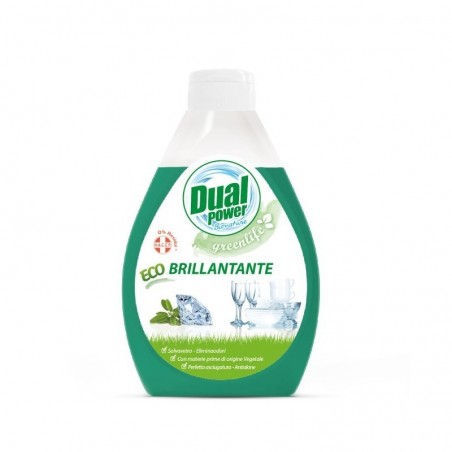 DUAL POWER ECO Nabłyszczacz do zmywarki GREENLIFE,