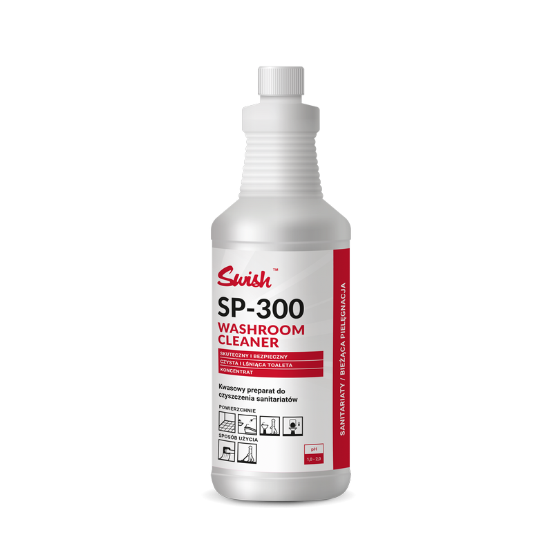SWISH SP-300 Kwasowy preparat do czyszczenia sanitariatów 1L