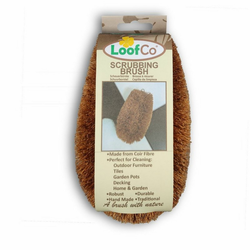 LoofCo Naturalna szczotka do zmywania z uchwytem