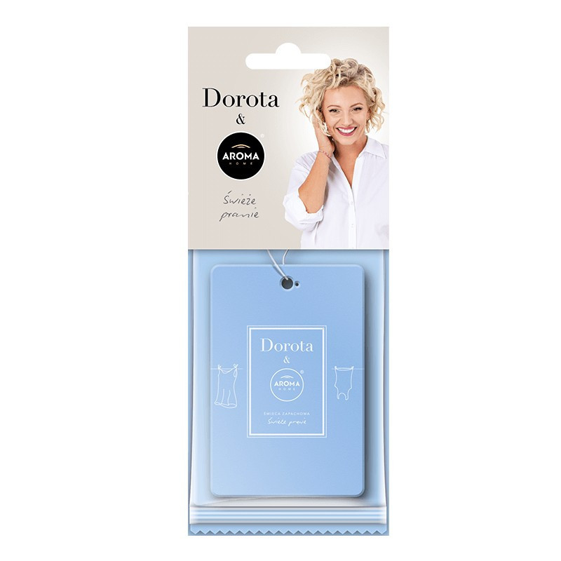 ŚWIEŻE PRANIE Zawieszka zapachowa Aroma Home&Dorota Celuloza