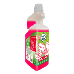 Mix'n Clean ECO SAN 1L - Skoncentrowany środek do czyszczenia urządzeń sanitarnych. Łagodny i kwasowy