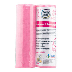 Mix'n Clean Wielorazowe ściereczki AQUA Różowe