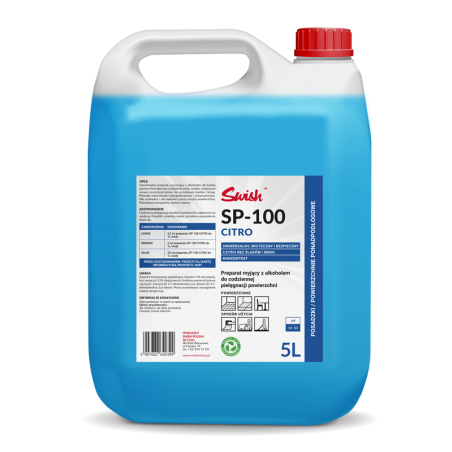 SWISH SP-100 Citro 5L Preparat myjący do codziennej pielęgnacji powierzchni