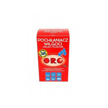 ORO Pochłaniacz wilgoci pojemnik + wkład 450g 1szt