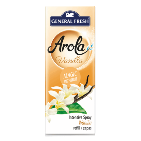 WANILIA - ZAPAS SZYSZKA odświeżacz zapachu w sprayu refill General Fresh