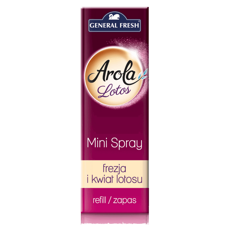 Zapas Mini Spray LOTOS I FREZJA odświeżacz powietrza General Fresh