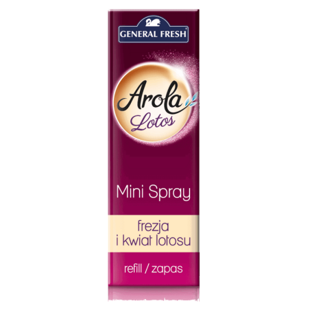 Zapas Mini Spray LOTOS I FREZJA odświeżacz powietrza General Fresh