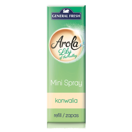 Zapas Mini Spray KONWALIA odświeżacz powietrza General Fresh