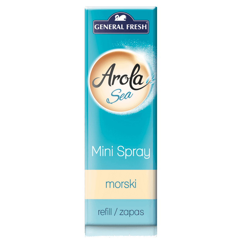 Zapas Mini Spray MORSKI odświeżacz powietrza General Fresh