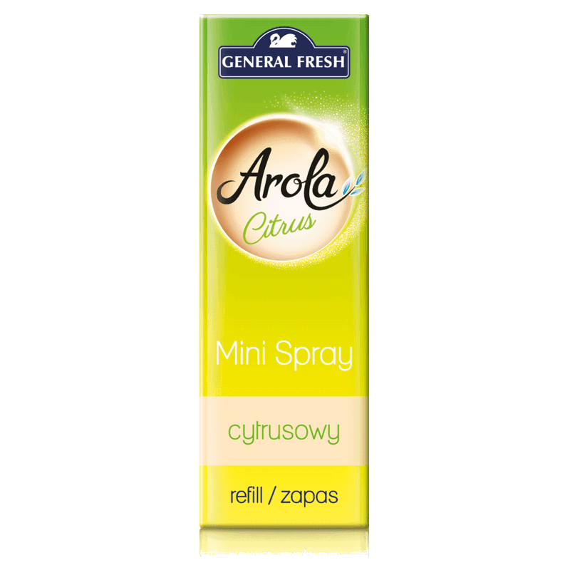 Zapas Mini Spray CYTRYNA odświeżacz powietrza General Fresh