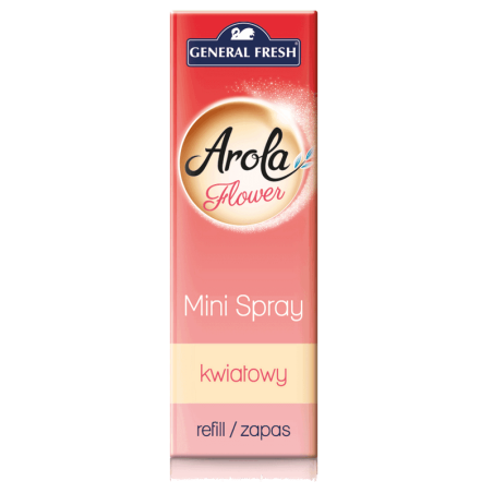Zapas Mini Spray KWIATOWY odświeżacz powietrza General Fresh