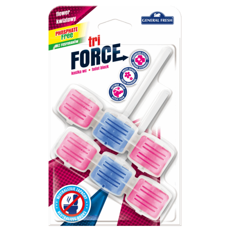 Zawieszka do WC TRI Force KWIATOWA 2szt General Fresh