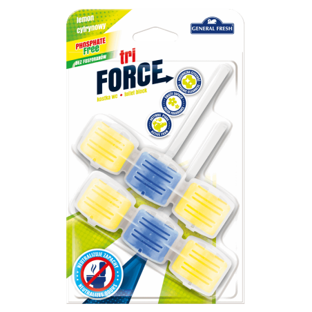 Zawieszka do WC TRI Force CYTRYNA 2szt General Fresh