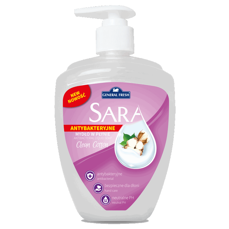 BAWEŁNA Mydło w płynie Sara 500ml General Fresh
