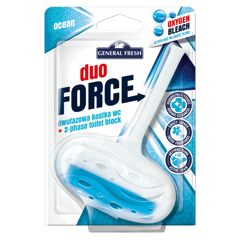MORSKA Dwufazowa kostka do WC – Duo-FORCE General Fresh 1Szt.