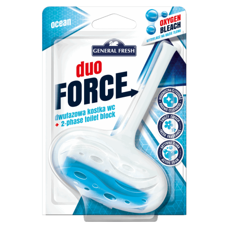 MORSKA Dwufazowa kostka do WC – Duo-FORCE General Fresh 1Szt.